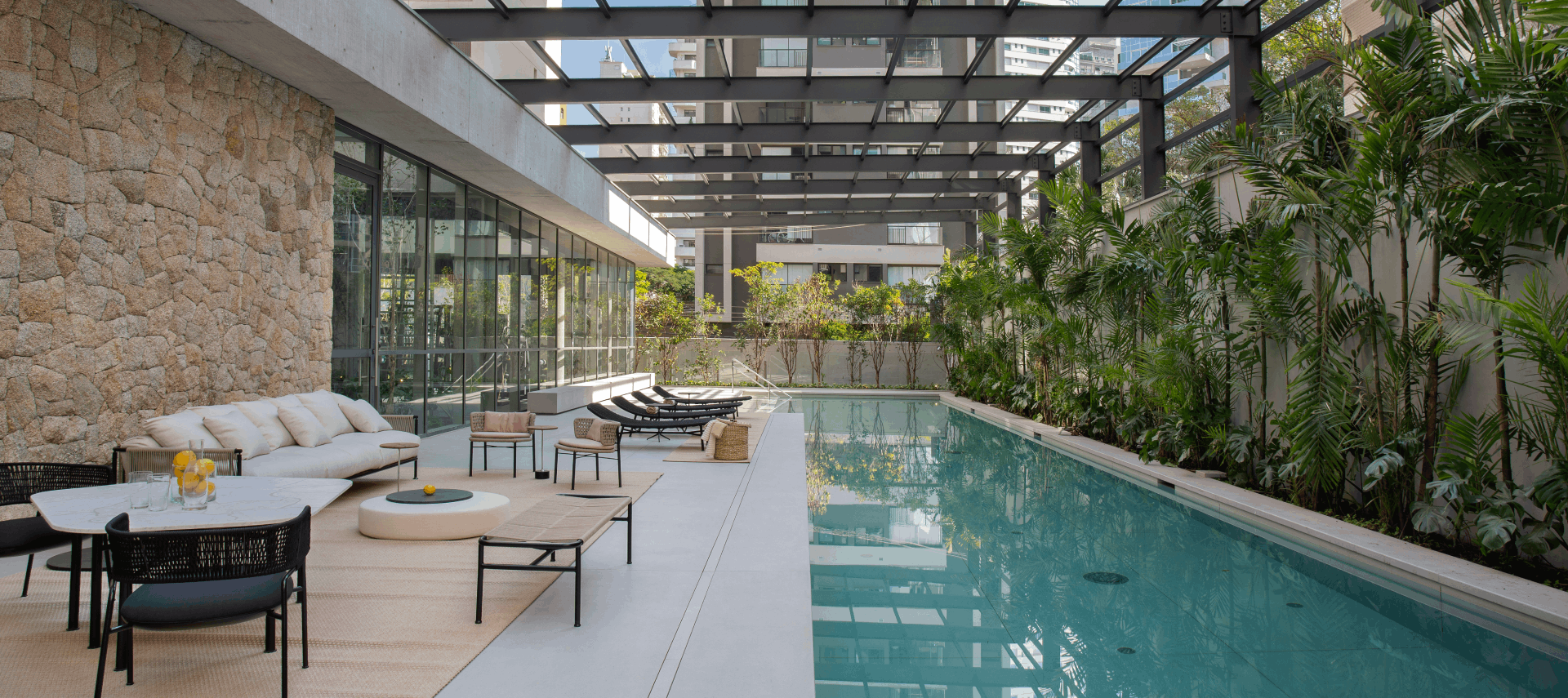 Piscina - Casa Brasileira Itaim